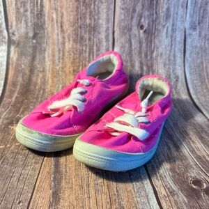 Preowned Forever Comfort Bright Pink Slip On Shoes Size 6 Item #PHK7102